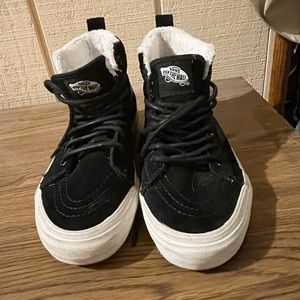 vans suede mte - fur interior